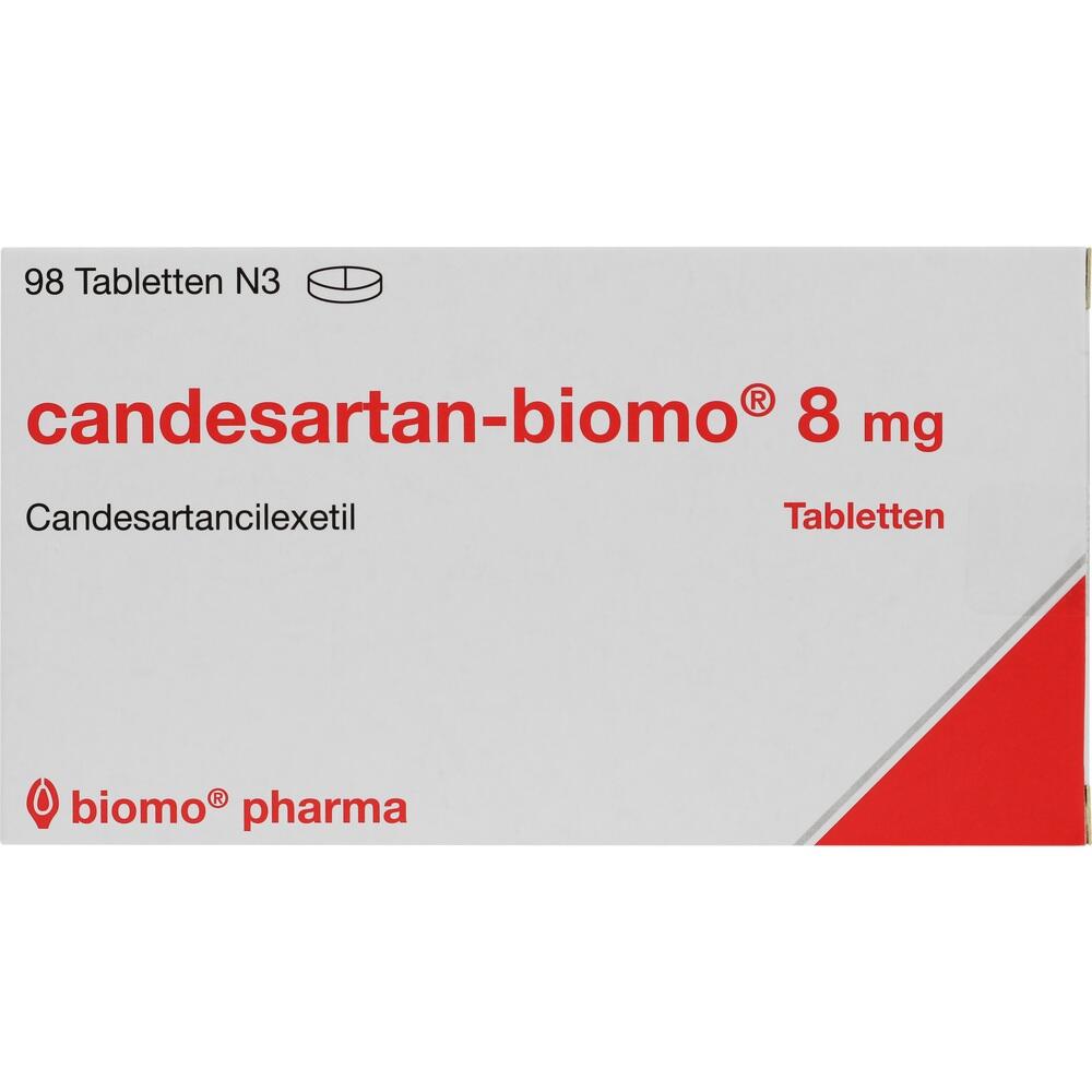 Candesartan-biomo 8mg 98 St Tabletten