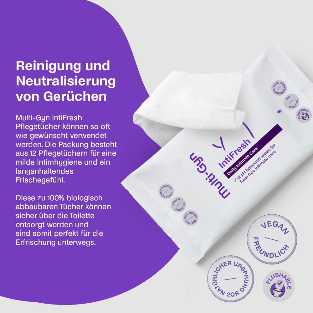 Multi-Gyn IntiFresh T&uuml;cher 12 St T&uuml;cher