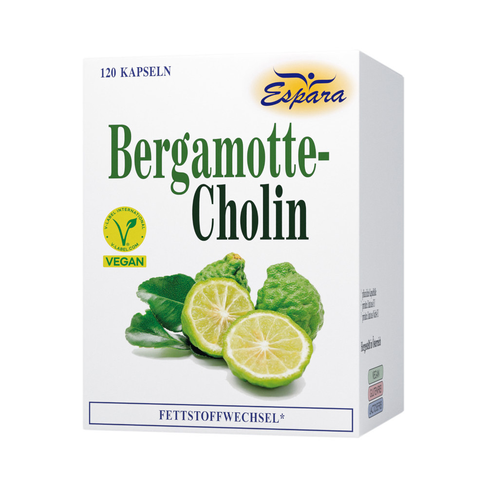Espara Bergamotte Cholin 120 St Kapseln