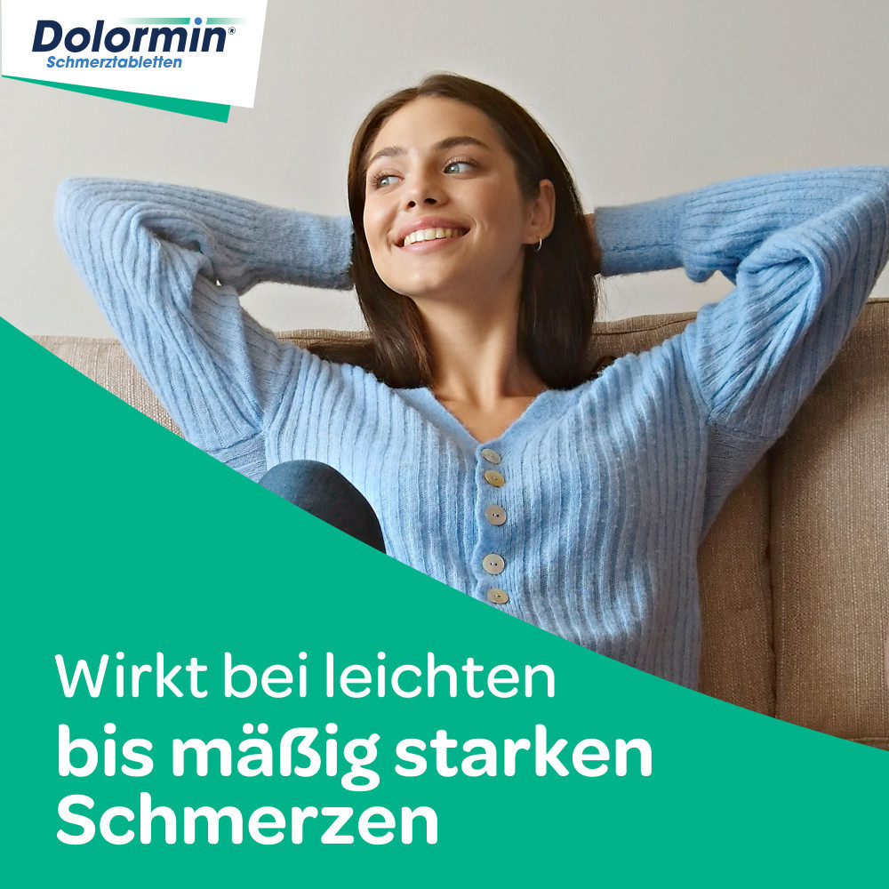Dolormin Schmerztabletten mit Ibuprofen bei Kopfschmerzen