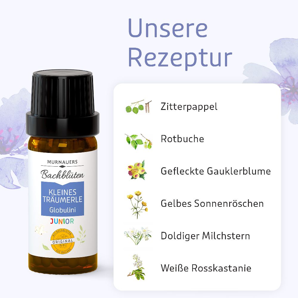 MURNAUERS Bachblüten Kinder Kleines Träumerle GLOBULINI 10 g Globuli