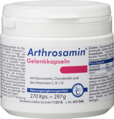 ARTHROSAMIN Kapseln 270 St Kapseln