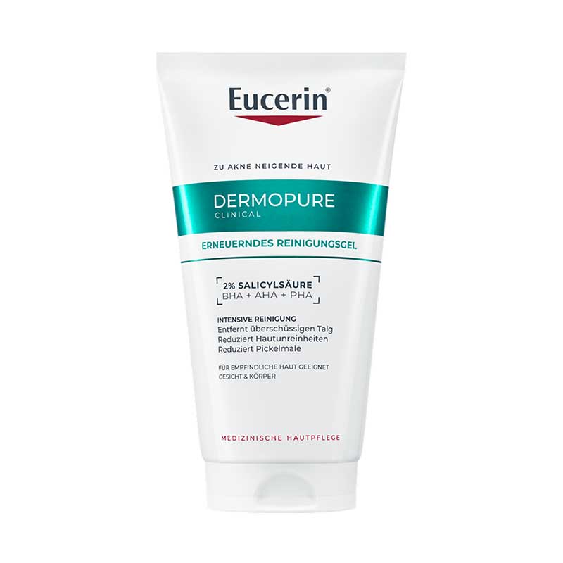 Eucerin DERMOPURE CLINICAL ERNEUERNDES REINIGUNGSGEL 150 ml Gel