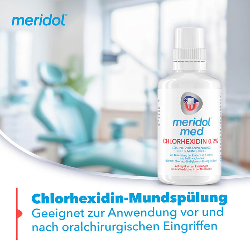 meridol med CHX 0,2% 300 ml Lösung
