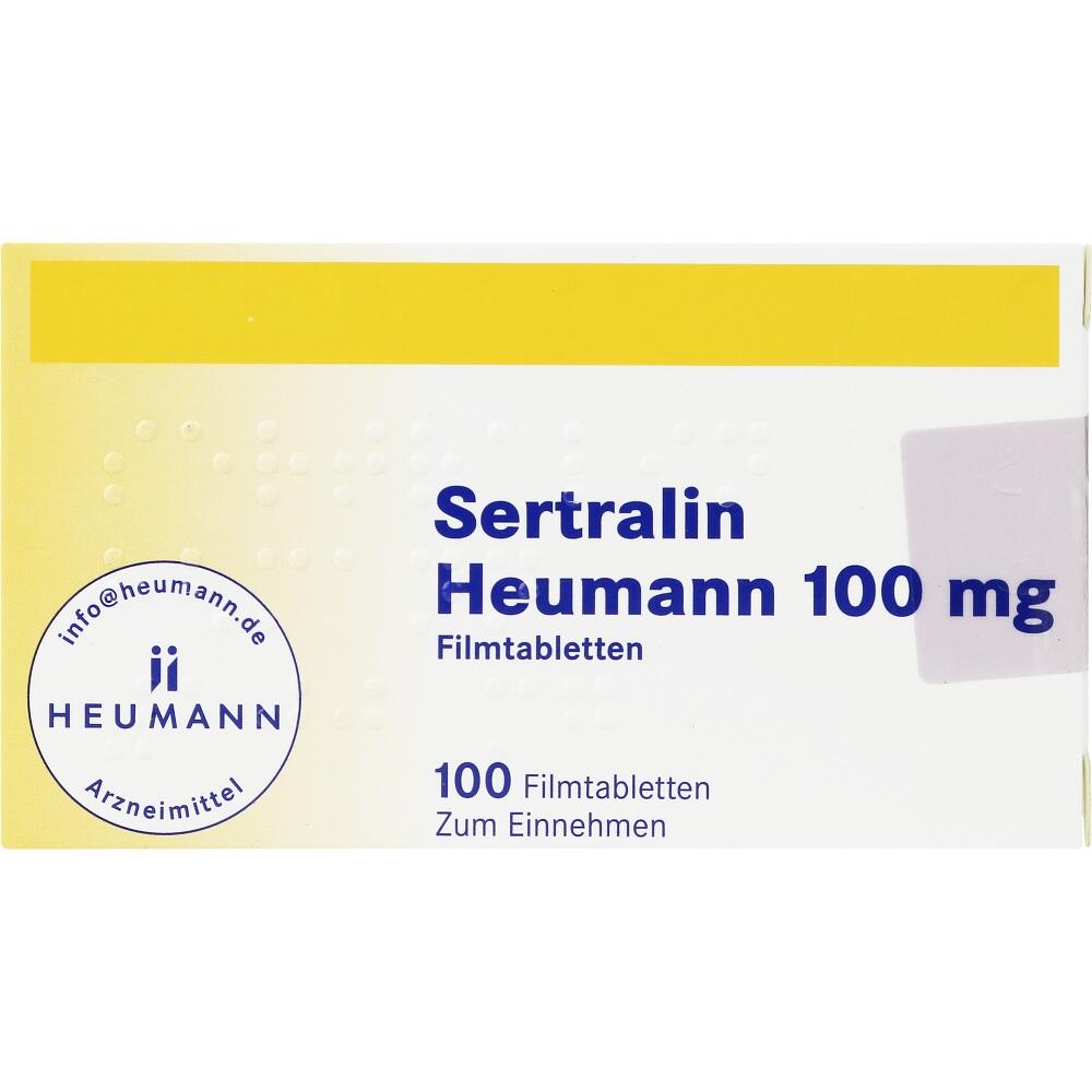 Sertralin Heumann 100mg 100 St Filmtabletten