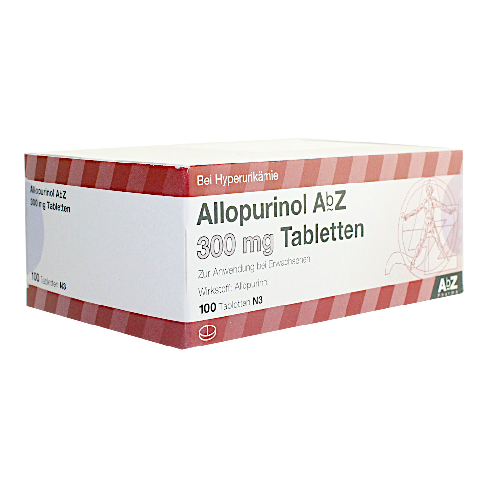 Allopurinol AbZ 300mg 100 St Tabletten