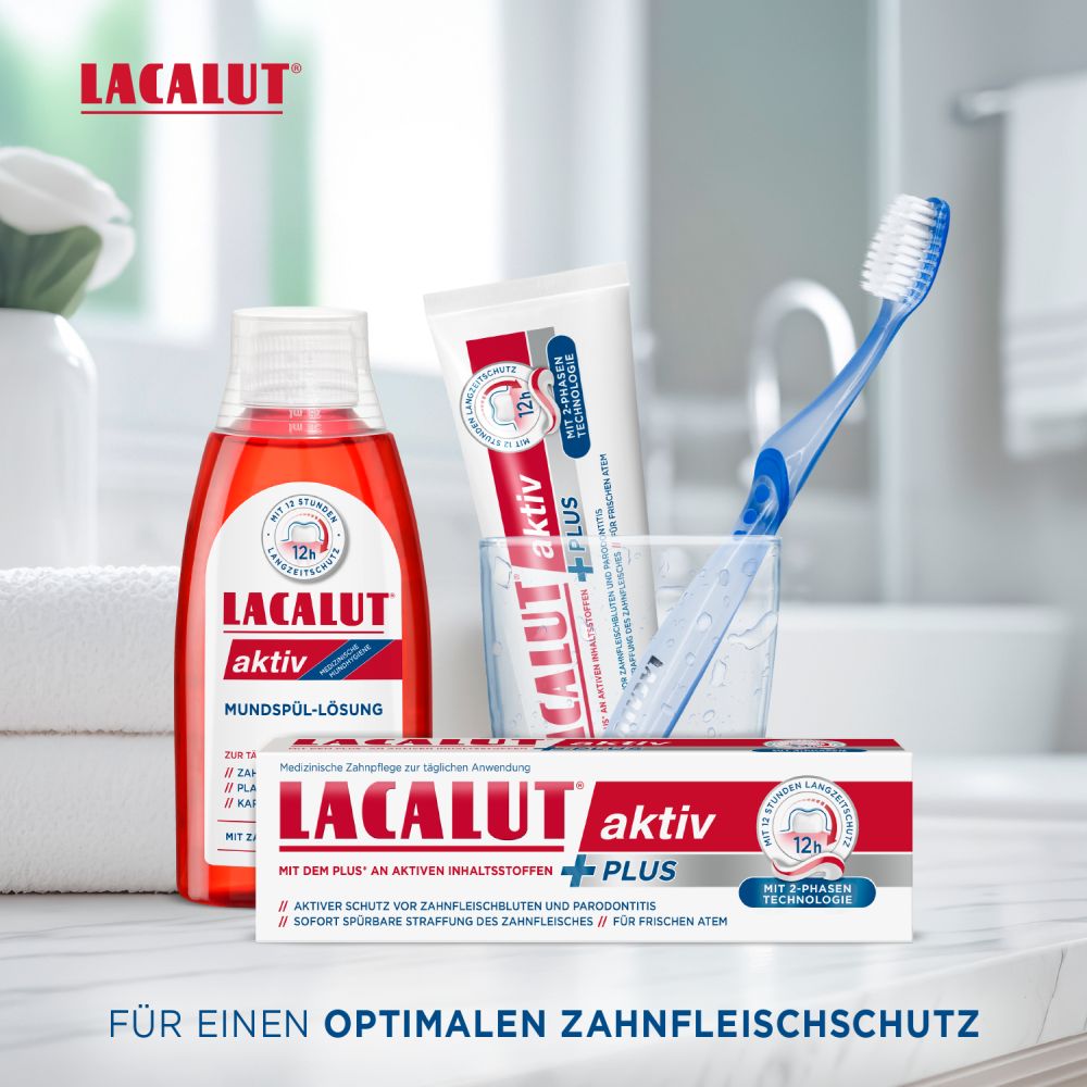 Lacalut aktiv Plus 75 ml Zahncreme
