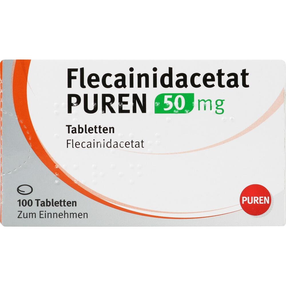 FLECAINIDACETAT PUREN 50 mg Tabletten 100 St Tabletten