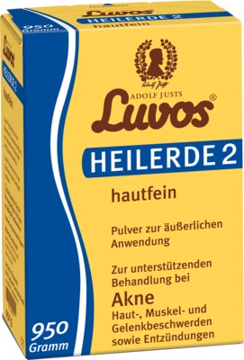 Luvos HEILERDE 2 hautfein 950 g Pulver