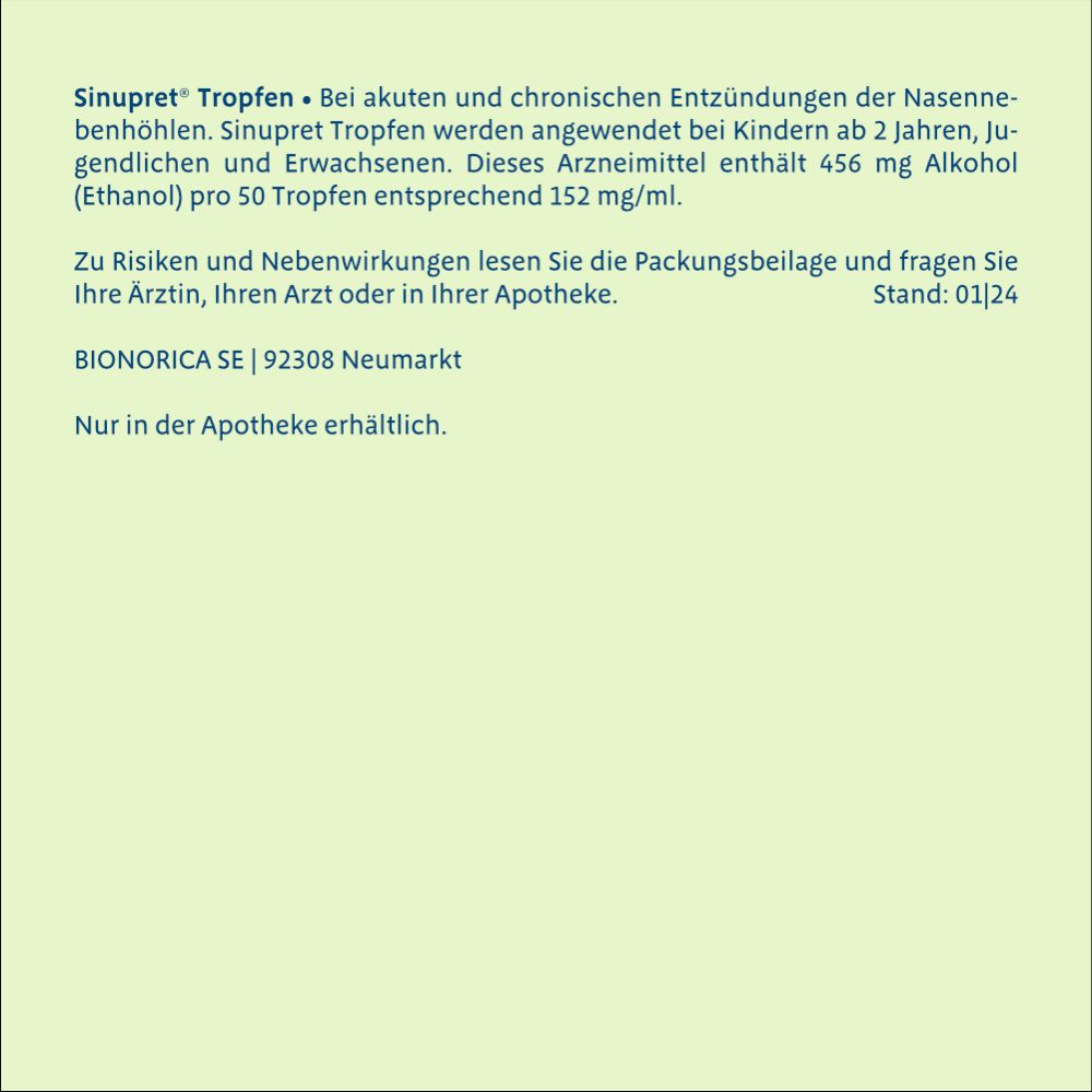 Sinupret 2X100 ml Tropfen