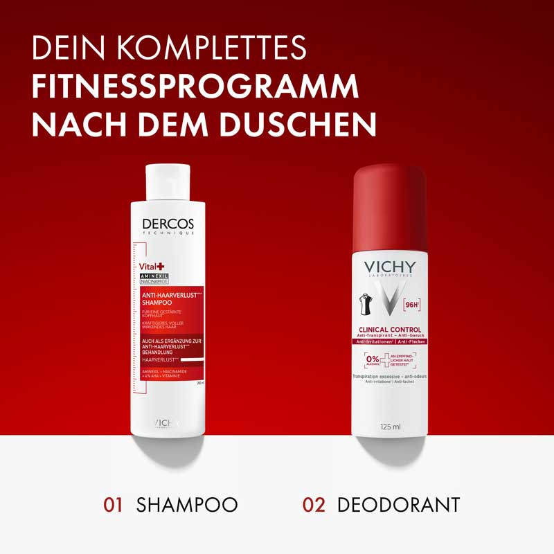 VICHY CLINICAL CONTROL DEO SPRAY AEROSOL 96 h 125 ml Deospray