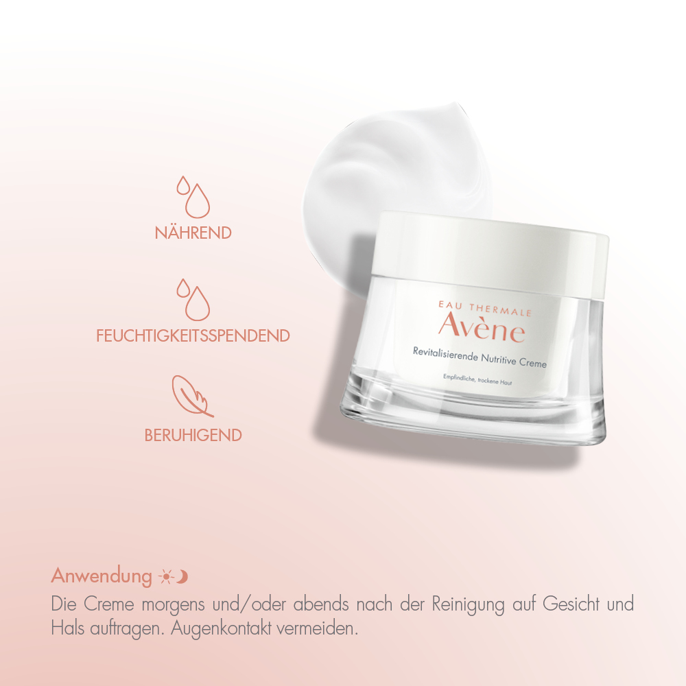 Avène EAU THERMALE Revitalisierende Nutritive Creme  50 ml Creme