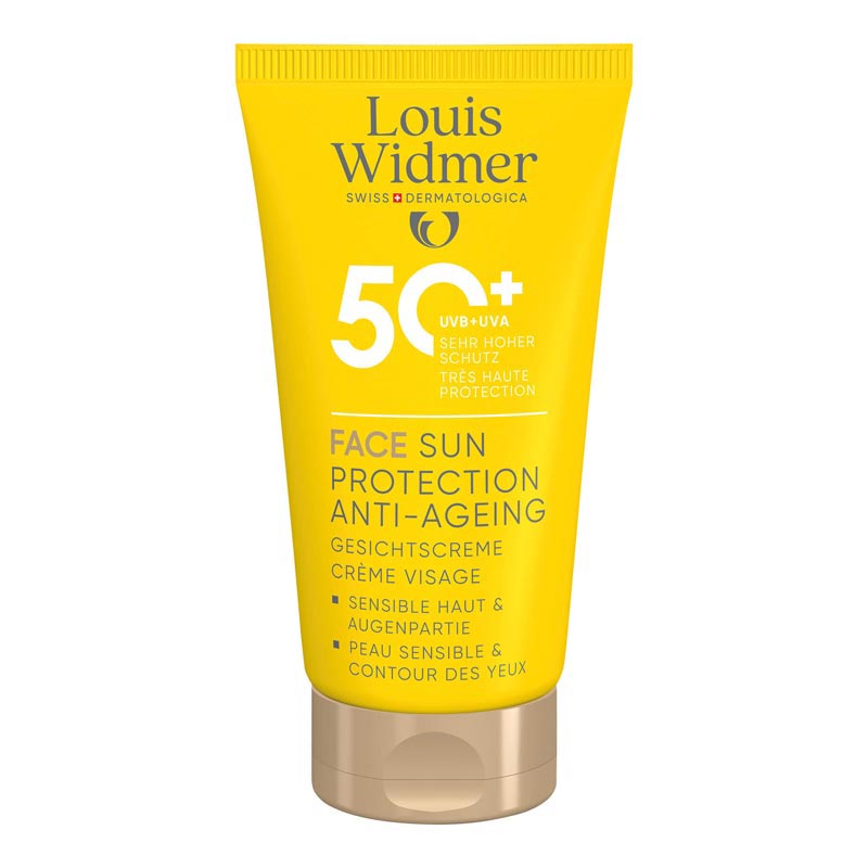 Louis Widmer 50+ UVB+ UVA FACE SUN PROTECTION ANTI- AGEING 50 ml Creme