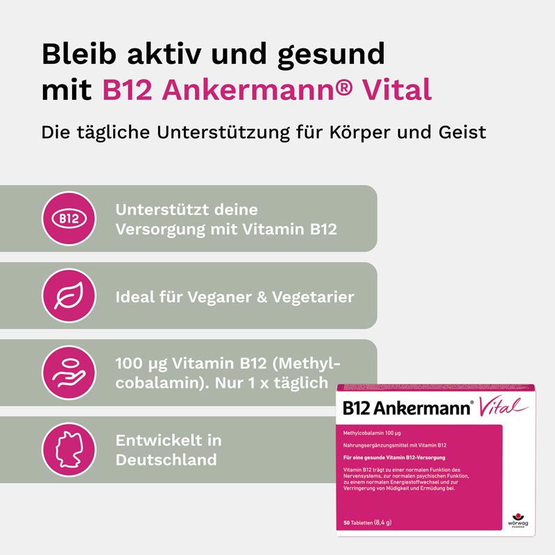 B12 Ankermann Vital  100 St Tabletten