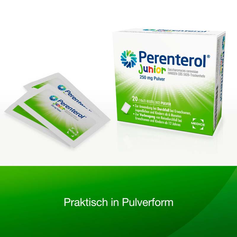 Perenterol Junior bei akutem Durchfall 20 St Pulver