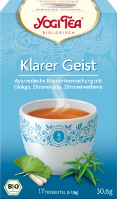YOGI TEA Klarer Geist Bio Filterbeutel 17X1.8 g Filterbeutel
