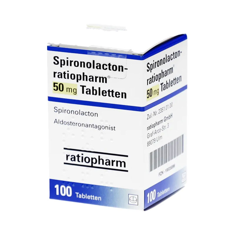 Spironolacton-ratiopharm 50 mg 100 St Tabletten