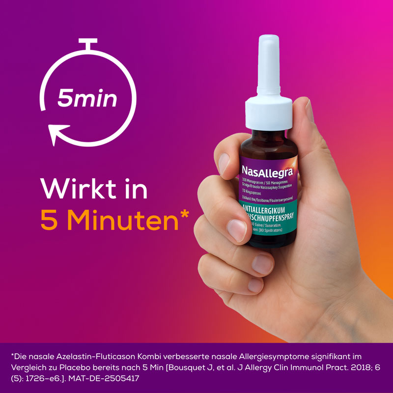 NasAllegra ANTIALLERGIKUM HEUSCHNUPFENSPRAY 23 g Nasenspray