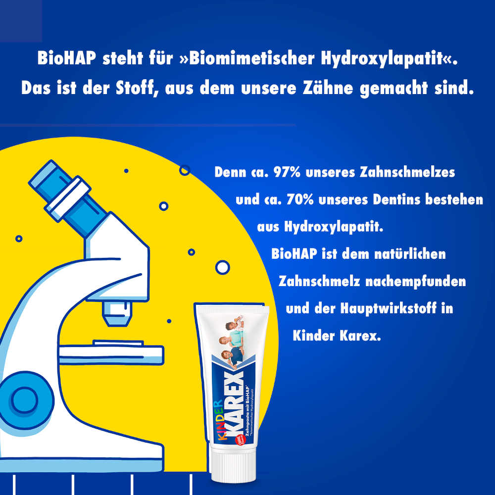 KAREX KINDER Zahnpasta 50 ml Zahnpasta