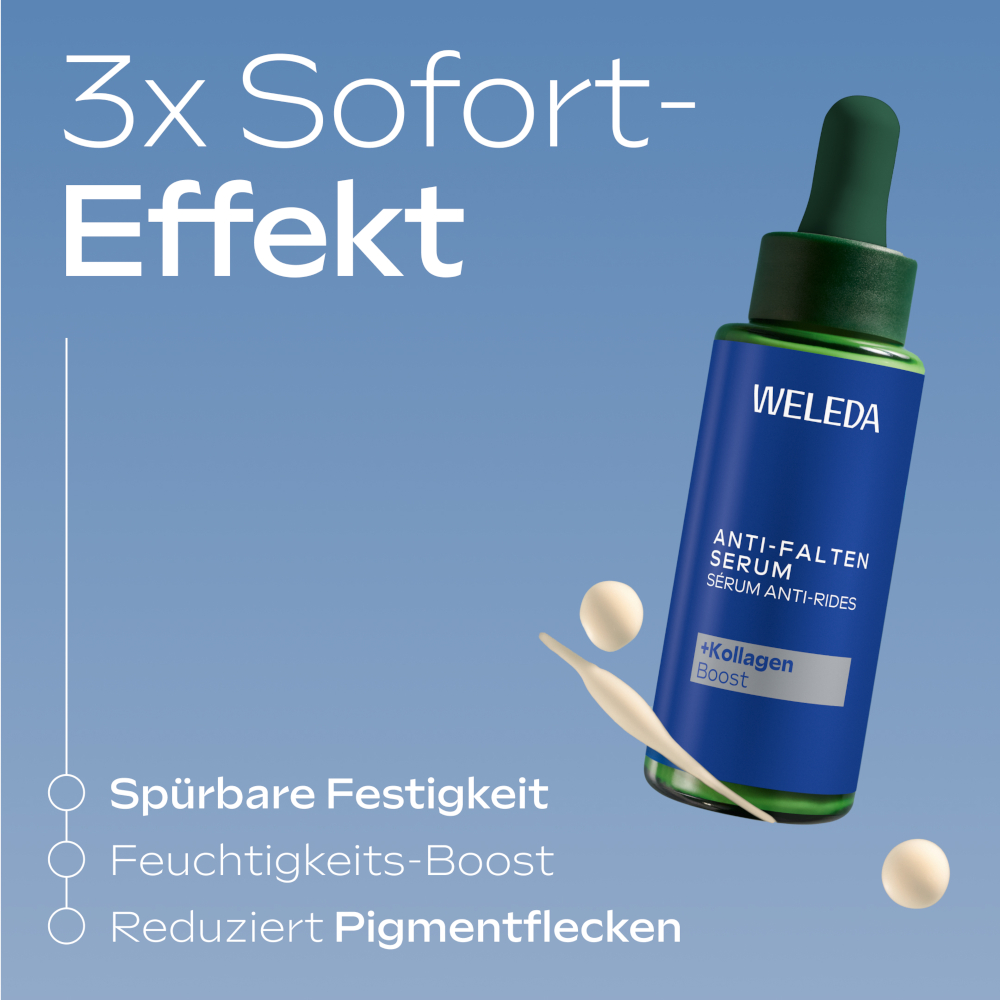 WELEDA Anti-Falten Serum Blauer Enzian & Edelweiss 30 ml Gel