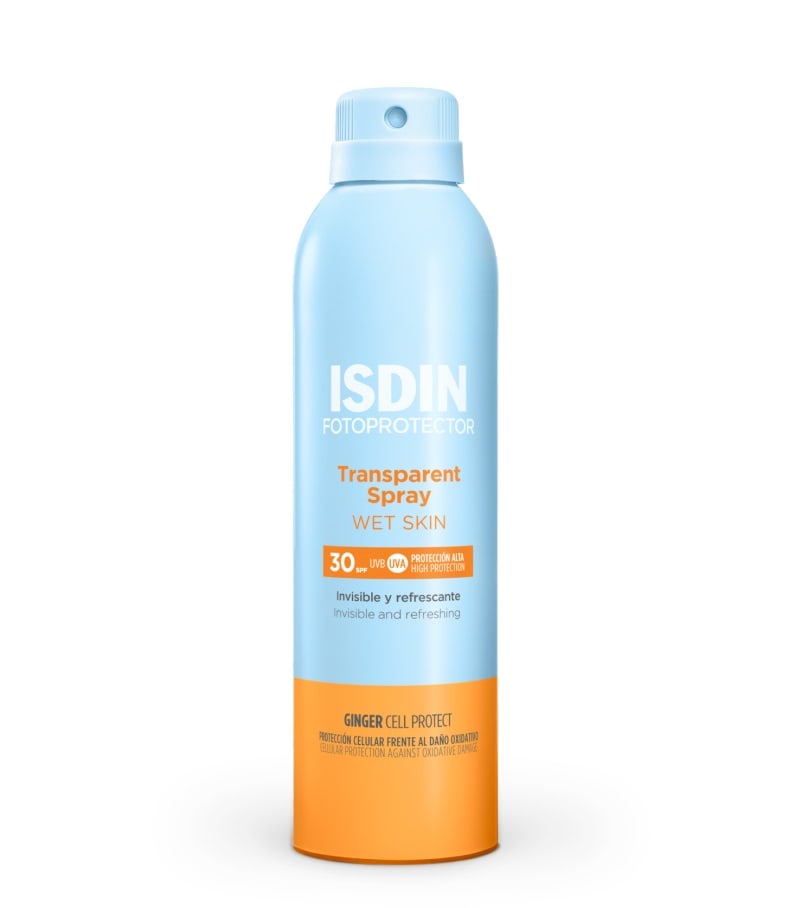 ISDIN Fotoprotector Transparent Spray Wet Skin LSF 30 250 ml Spray