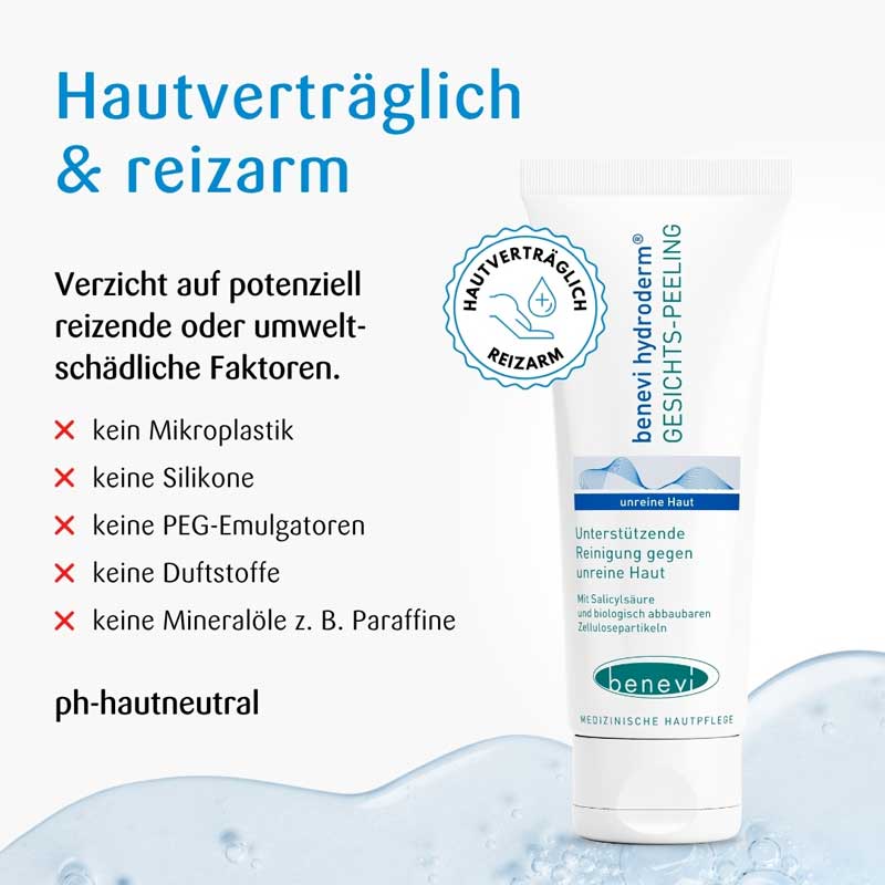 BENEVI Hydroderm Gesichts-Peeling 75 ml Gel