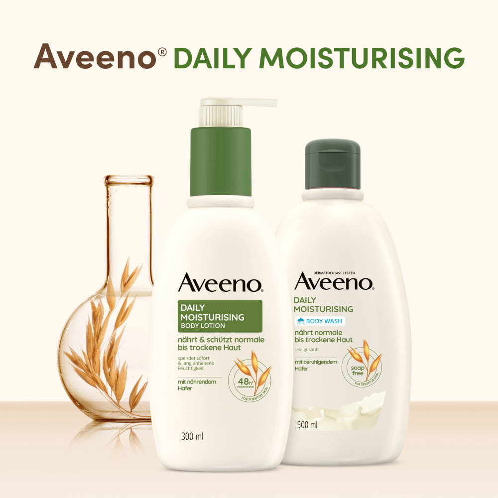 Aveeno Daily Moisturising Seifenfreies Duschgel 500 ml Duschgel