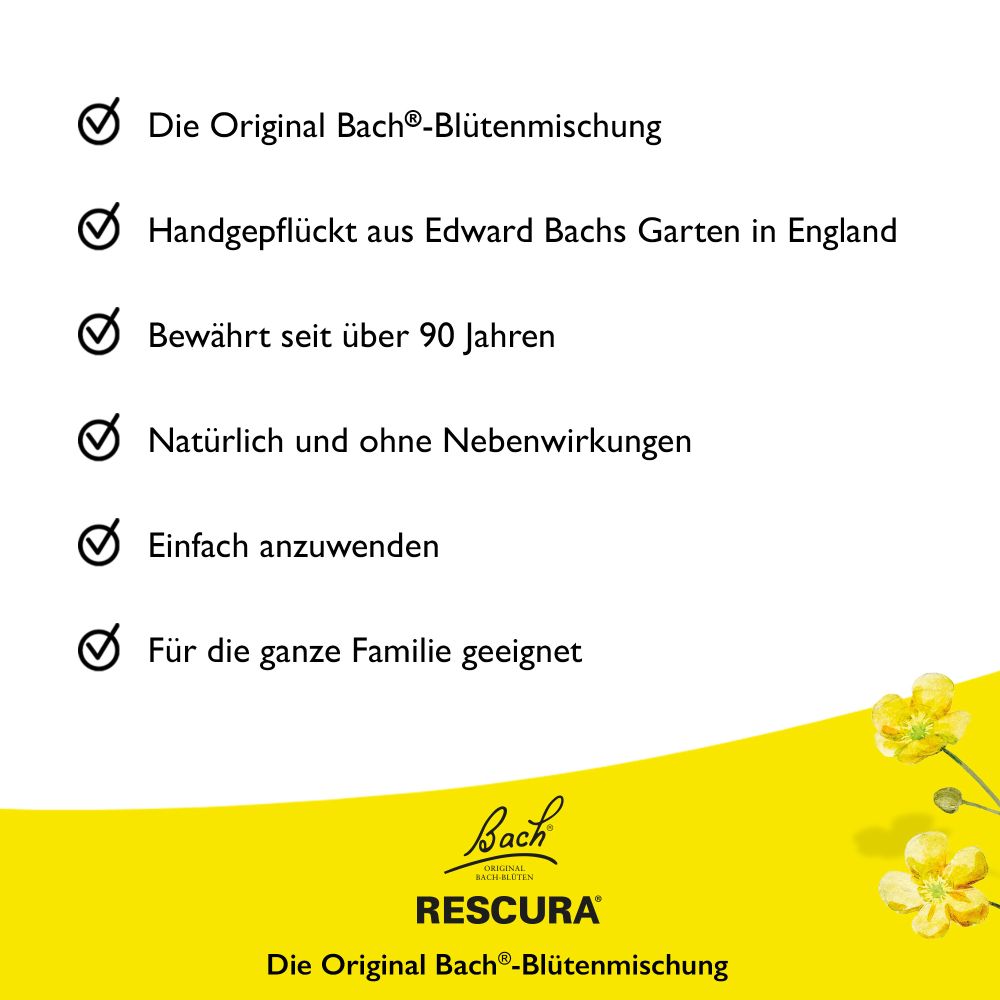 Bach RESCURA NIGHT PASTILLEN schwarze Johannisbeere 50 g Pastillen