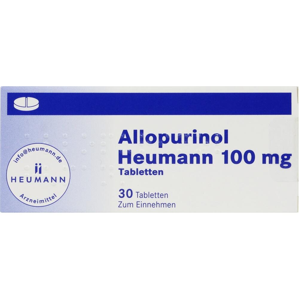ALLOPURINOL HEUMANN 100MG