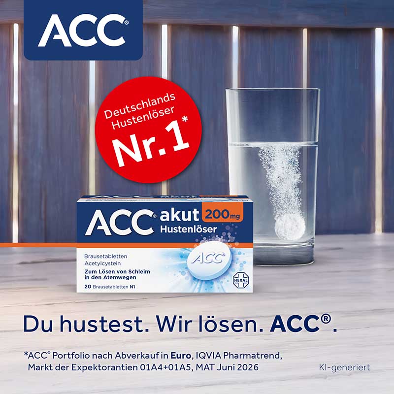 ACC akut 200 mg Hustenl&ouml;ser 20 St Brausetabletten