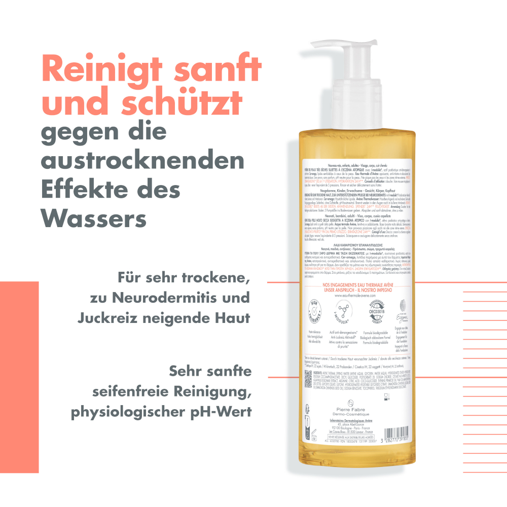 Avène XERACALM A.D RÜCKFETTENDES REINIGUNGSÖL  750 ml Öl