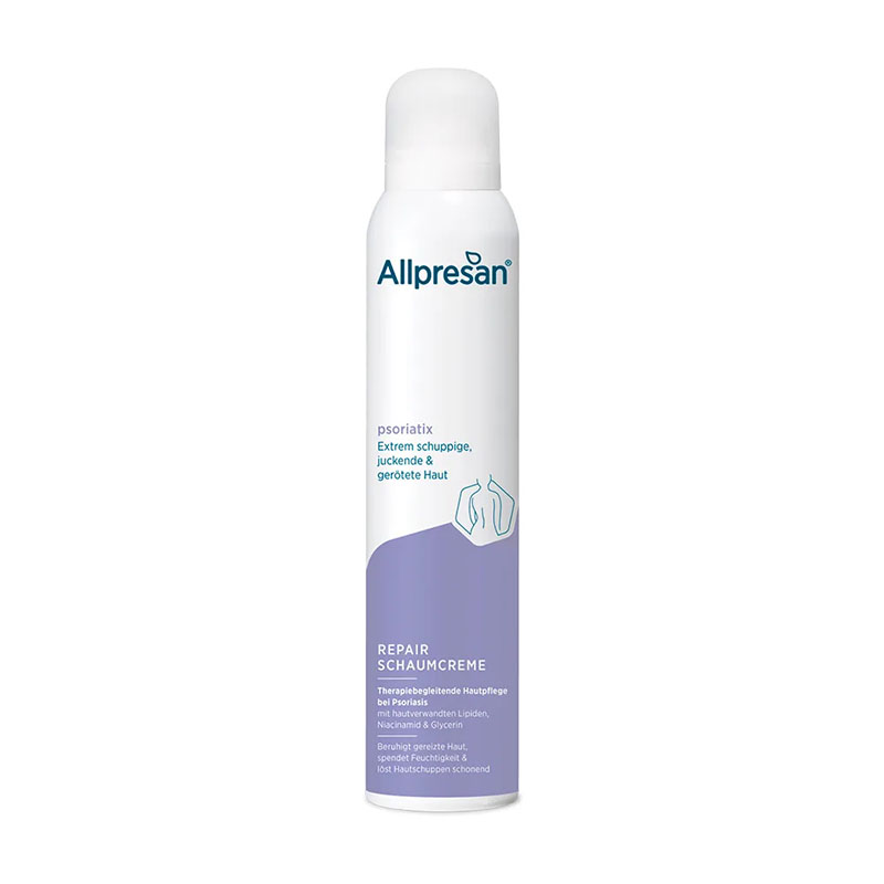 Allpresan derma med PSORIATIX INTENSIVPFLEGE REPAIR SCHAUM-CREME 200 ml Schaum