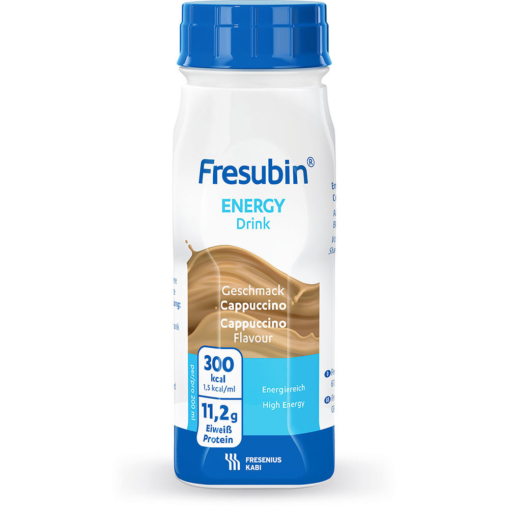 Fresubin Energy Trinknahrung Cappuccino 6X4X200 ml Lösung