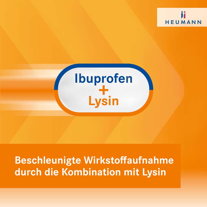 Ibu-Lysin HEUMANN 400 mg 50 St Filmtabletten