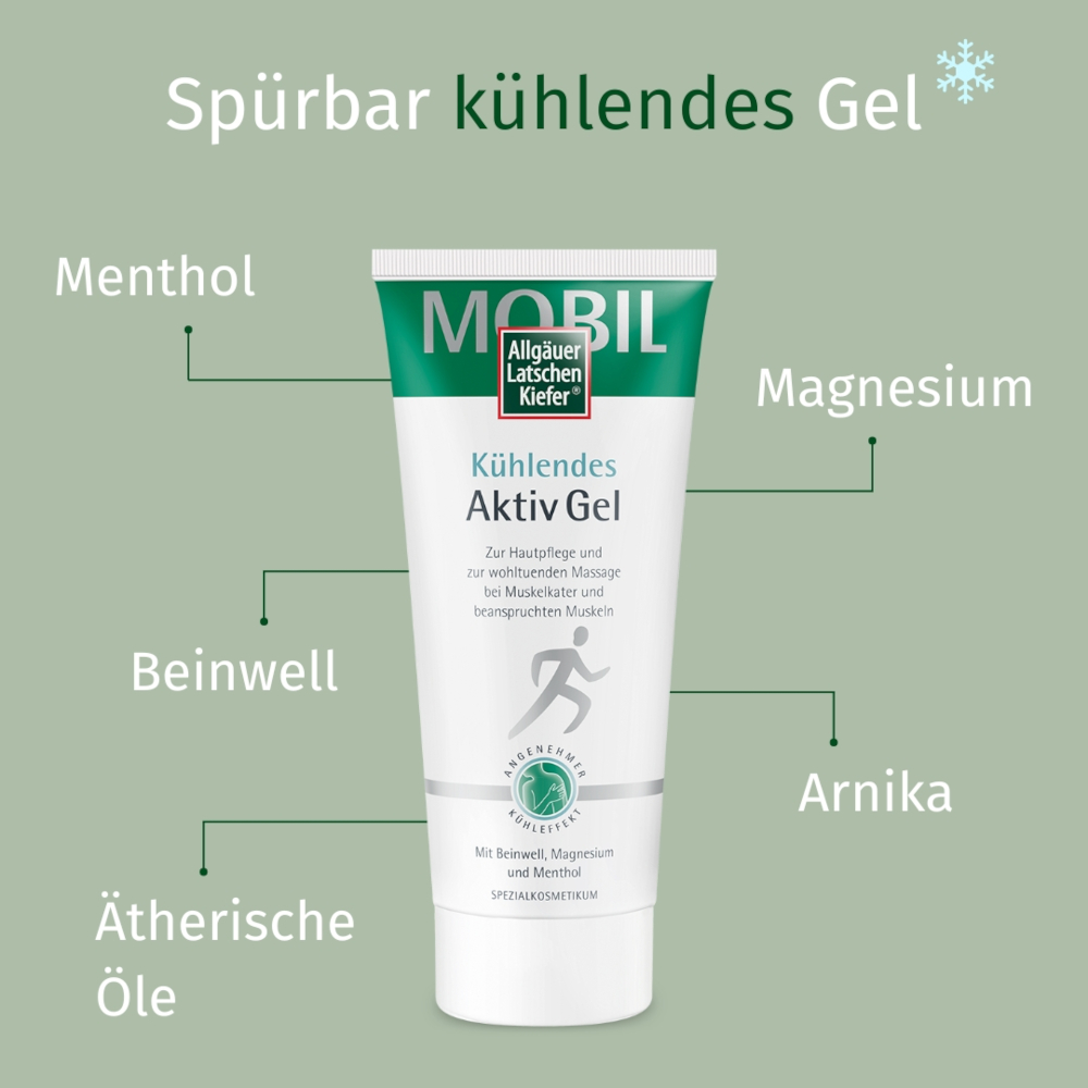 Allgäuer Latschenkiefer Kühlendes Aktiv Gel 200 ml Gel
