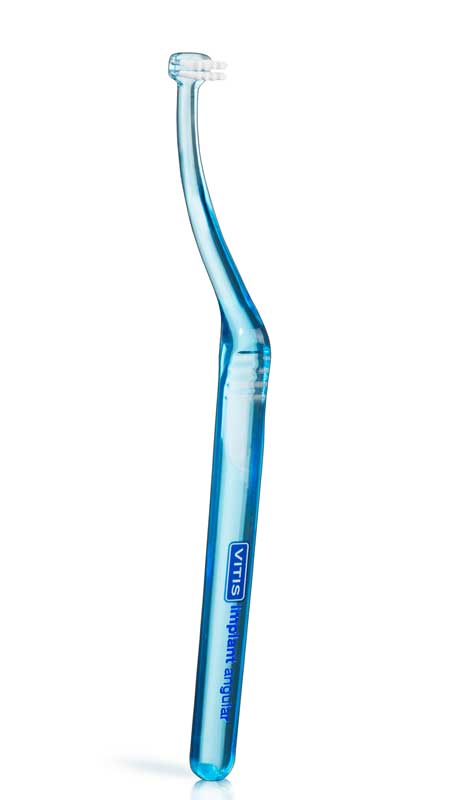 VITIS IMPLANT Angular/Abgewinkelt Zahnbürste 1 St Zahnbürste