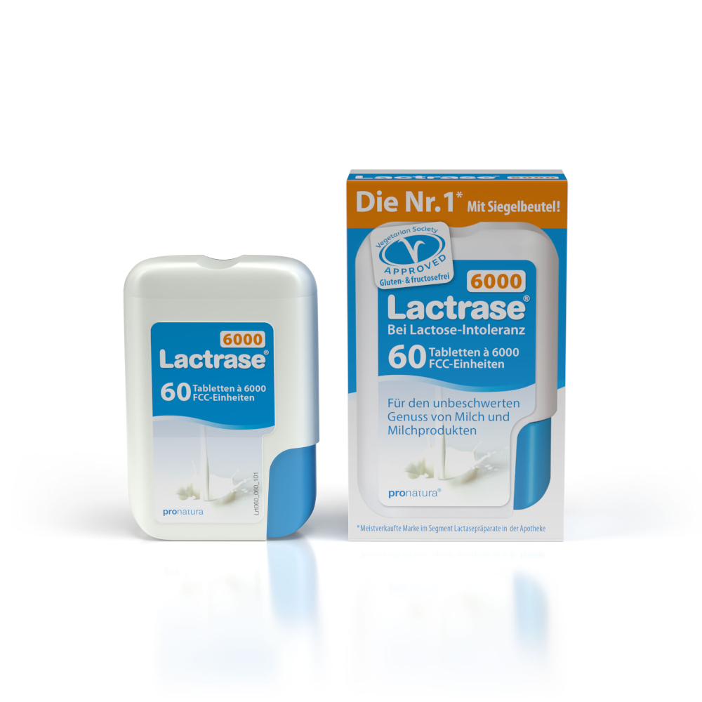 Lactrase 6000 FCC Tabletten im Klickspender 60 St Tabletten