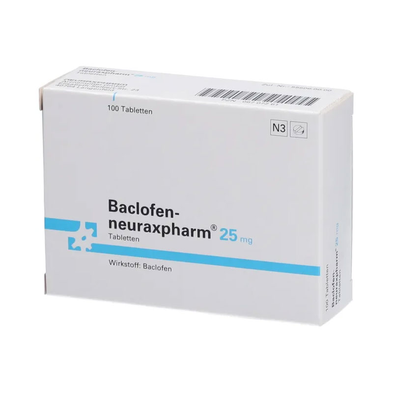 BACLOFEN neuraxpharm 25 mg Tabletten 100 St Tabletten