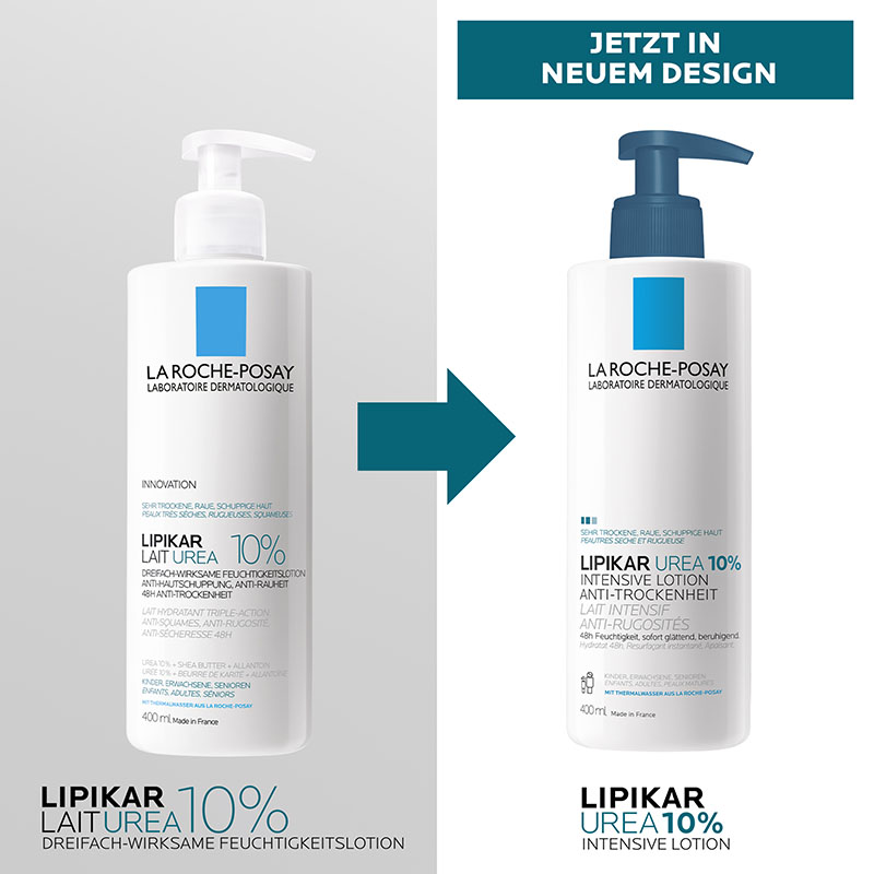 LA ROCHE-POSAY LIPIKAR UREA 10% INTENSIVE LOTION 400 ml Milch