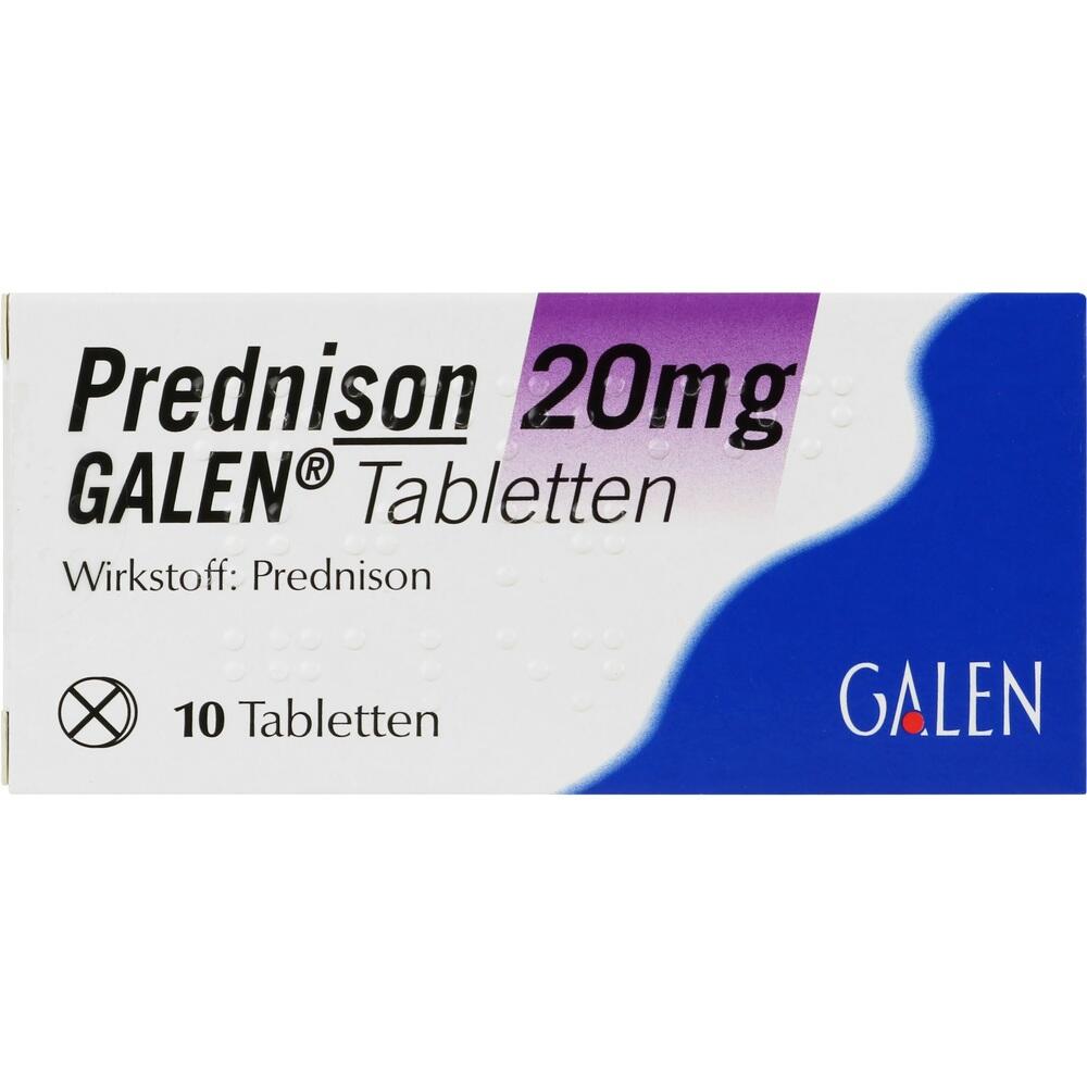 Prednison 20mg GALEN 10 St Tabletten