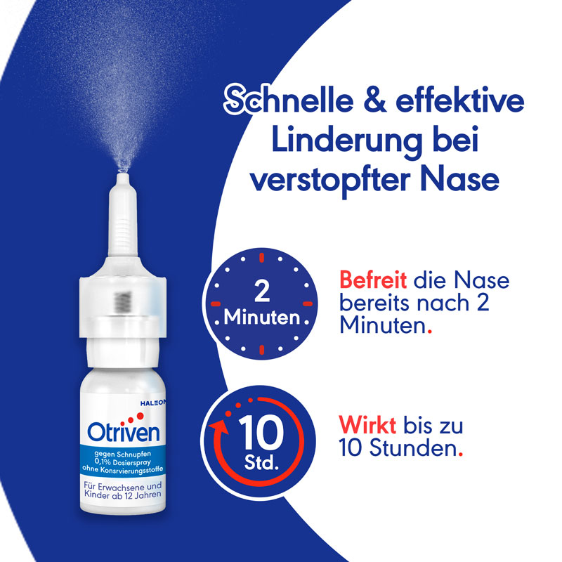 Otriven gegen Schnupfen Erwachsene 10 ml Dosierspray