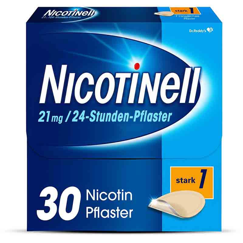 NICOTINELL 21 mg/24-Stunden-Pflaster stark 30 St Pflaster transdermal