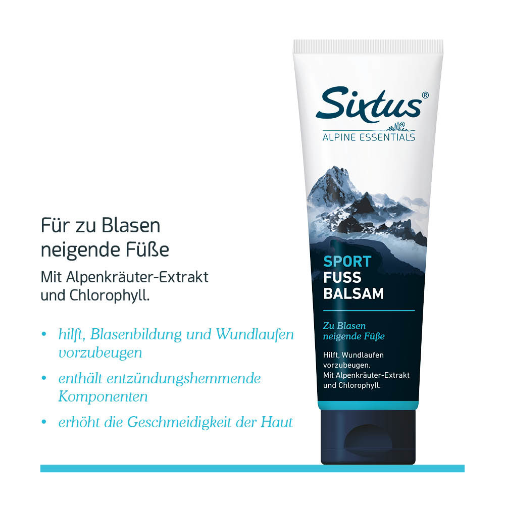 Sixtus SPORT FUSS BALSAM 125 ml Balsam