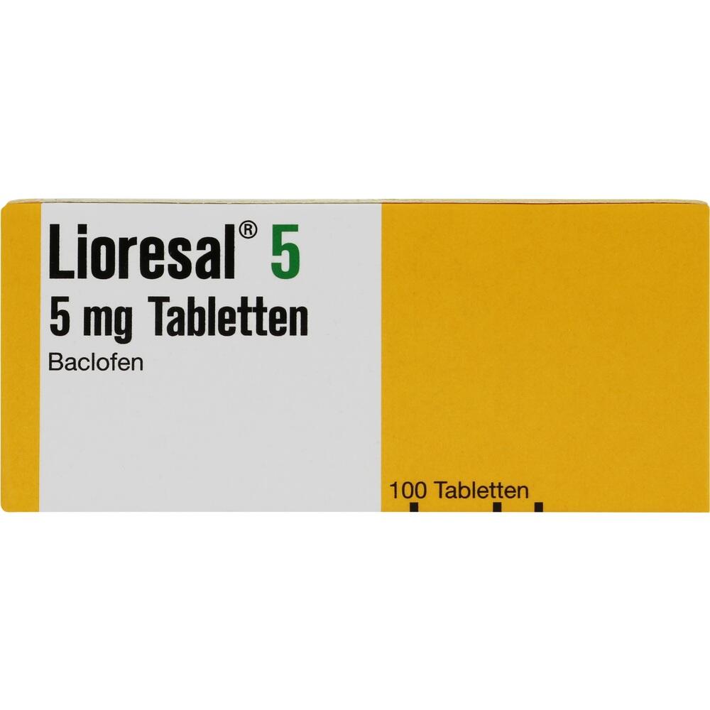 LIORESAL 5 Tabletten 100 St Tabletten