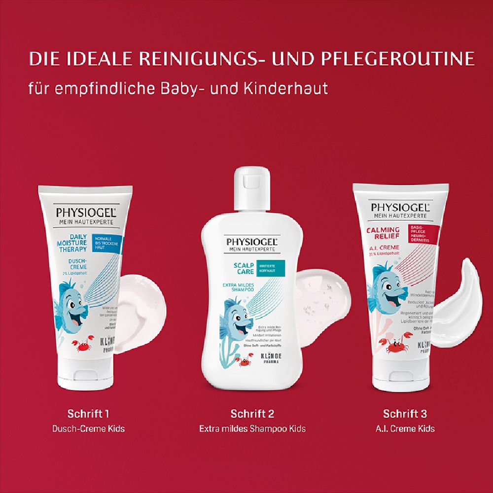 PHYSIOGEL CALMING RELIEF A.I. Creme Kids: Basispflege bei Neurodermitis und Windeldermatitis 100 ml Creme