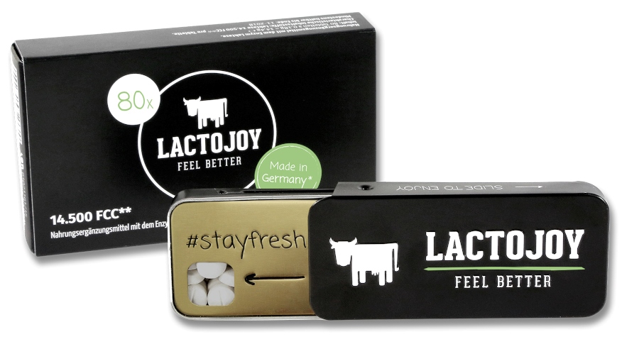 LACTOJOY 14500 FCC Tabletten 80 St Tabletten