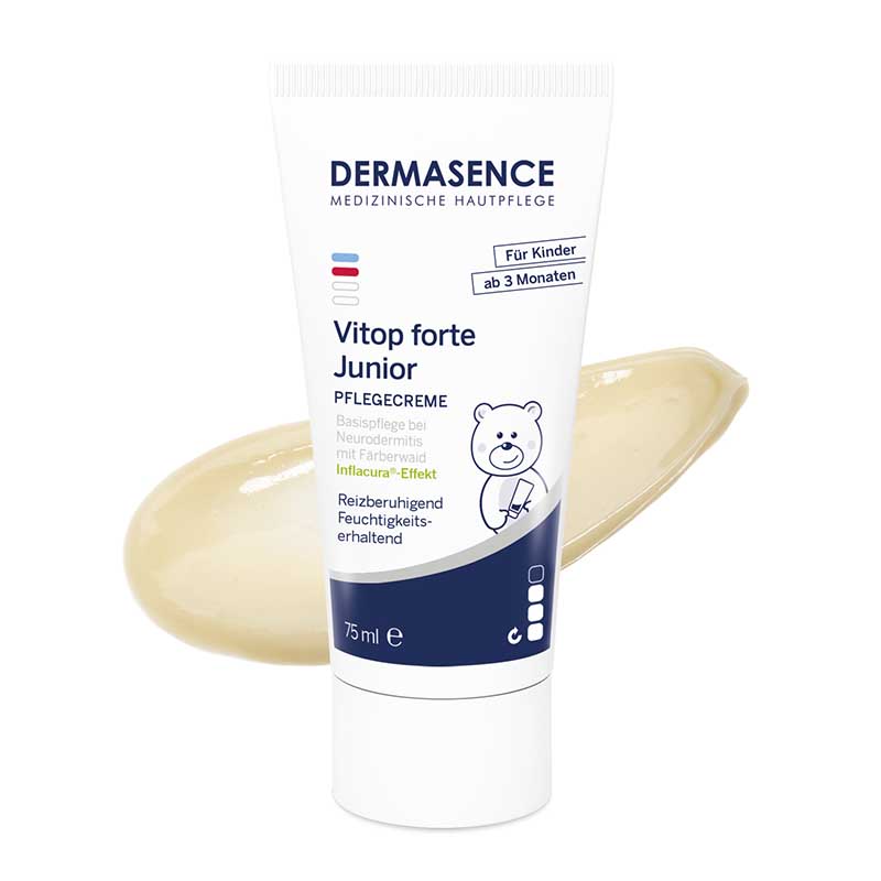 DERMASENCE Vitop Forte Junior PFLEGEEMULSION 75 ml Creme
