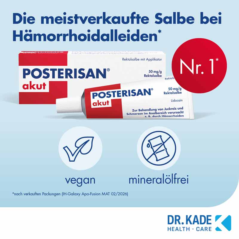 POSTERISAN akut  25 g Salbe