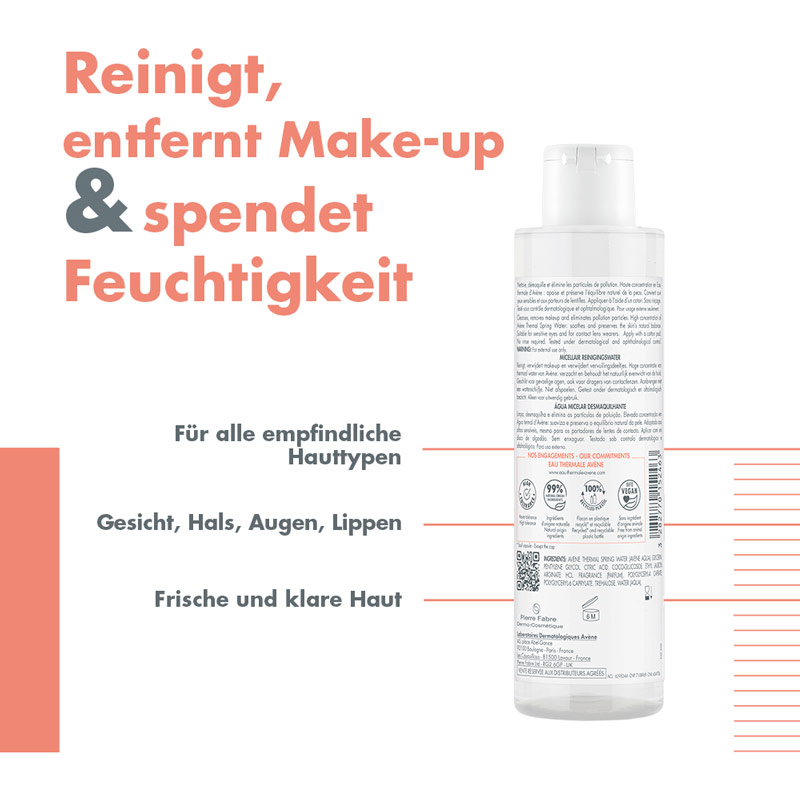 Avène MIZELLENWASSER  200 ml Lotion