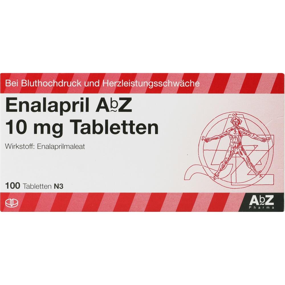 Enalapril AbZ 10mg 100 St Tabletten